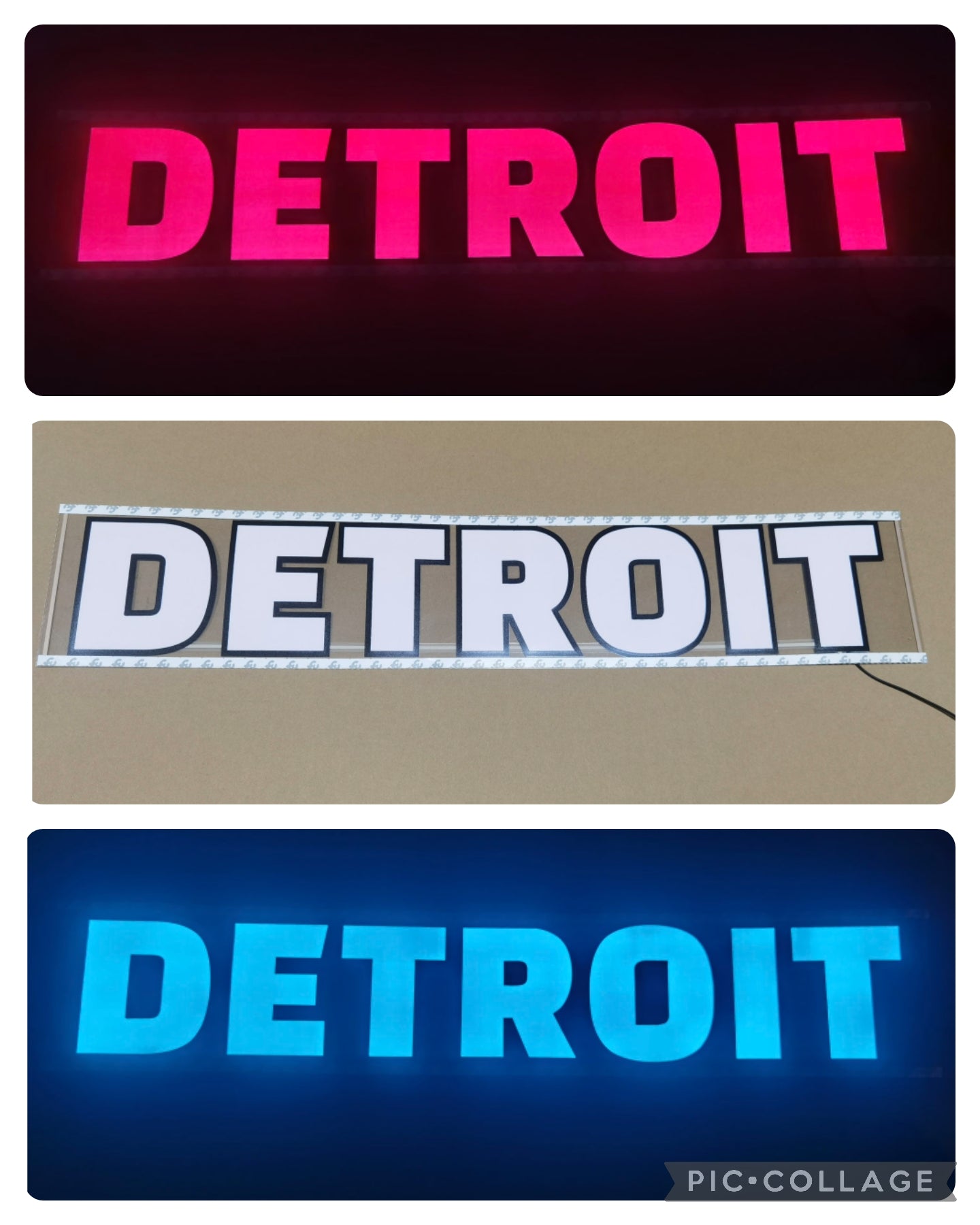 DETROIT 12V Banners