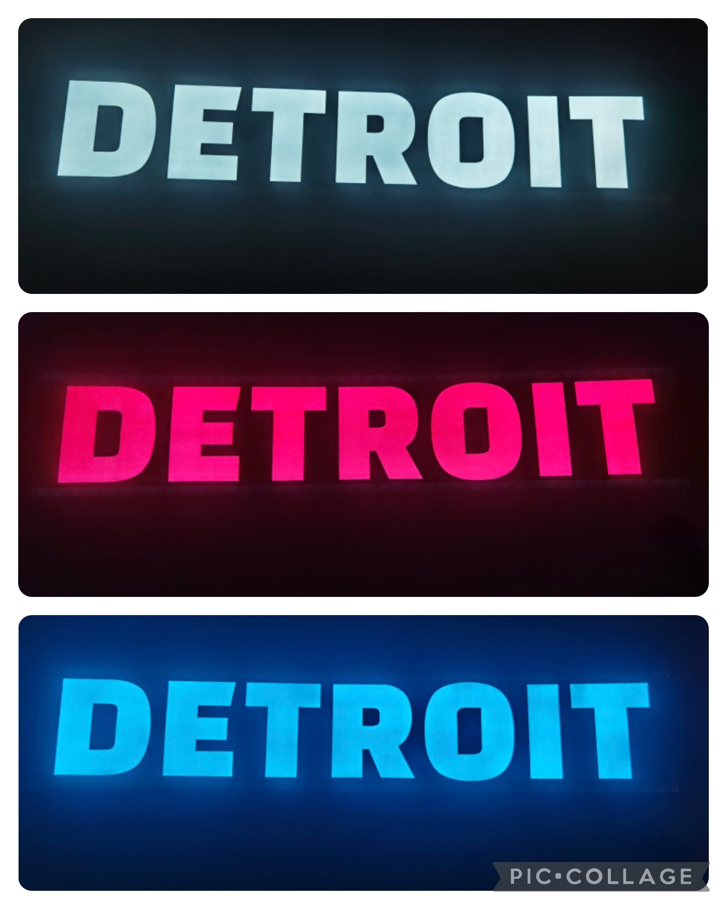 DETROIT 12V Banners