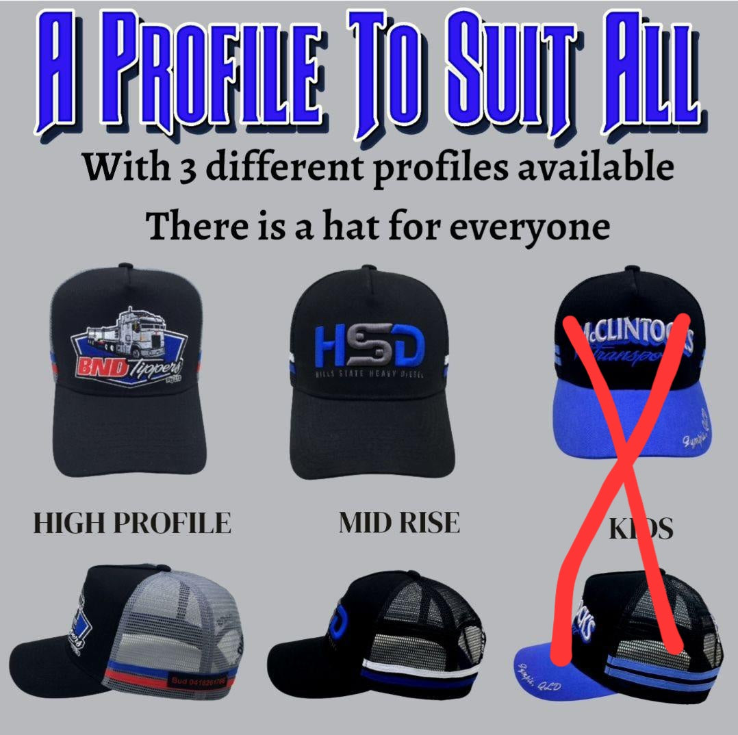 Trucker Cap & Sticker Pack